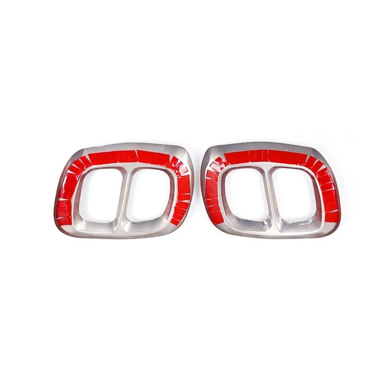 For Mercedes Benz GLA 200/220/260 X156 2013 2014 2015 2016 2017 Car Exterior Tail Throat Liner Pipe Exhaust System Cover Trim