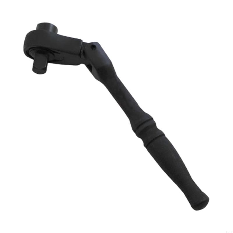   Adjustable Head Ratcheting Wrench Socket Bit High Strength Steel Portable Design