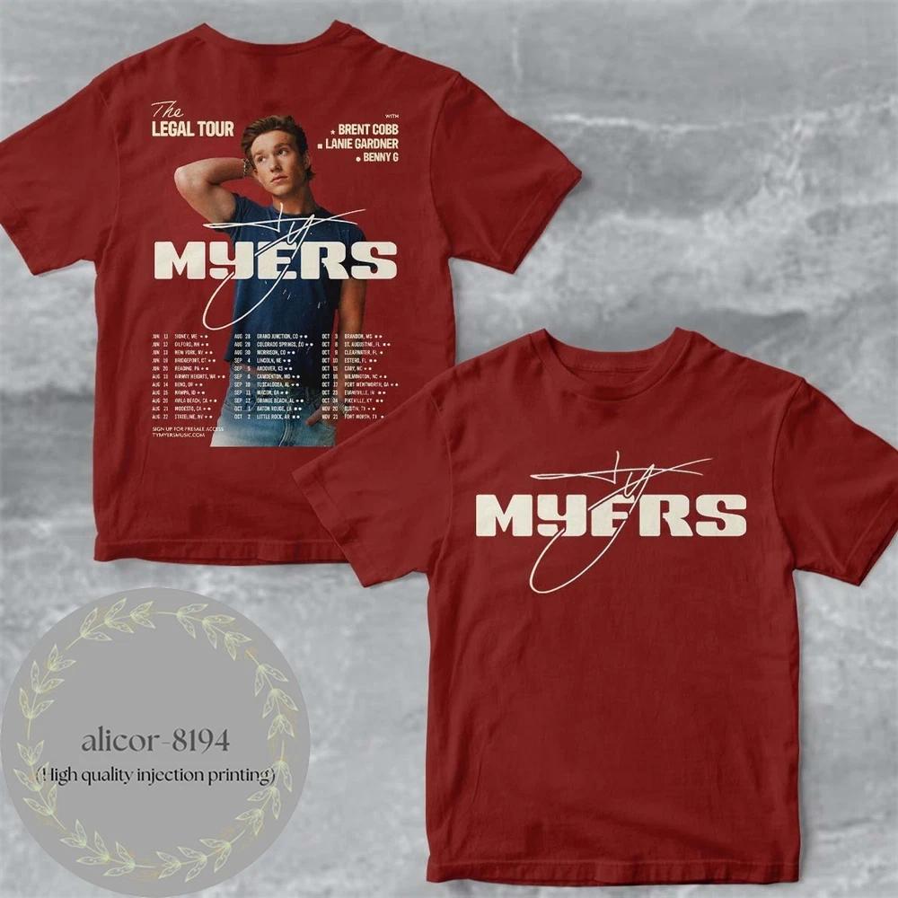 Ty Myers The Legal Tour 2026 TShirt S