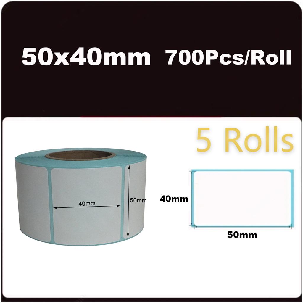 Thermosensitive Paper Can Be Pasted With Label Paper 40 * 30 Rectangular Fruit Stickers, Price Labels, Barcode Printing Paper