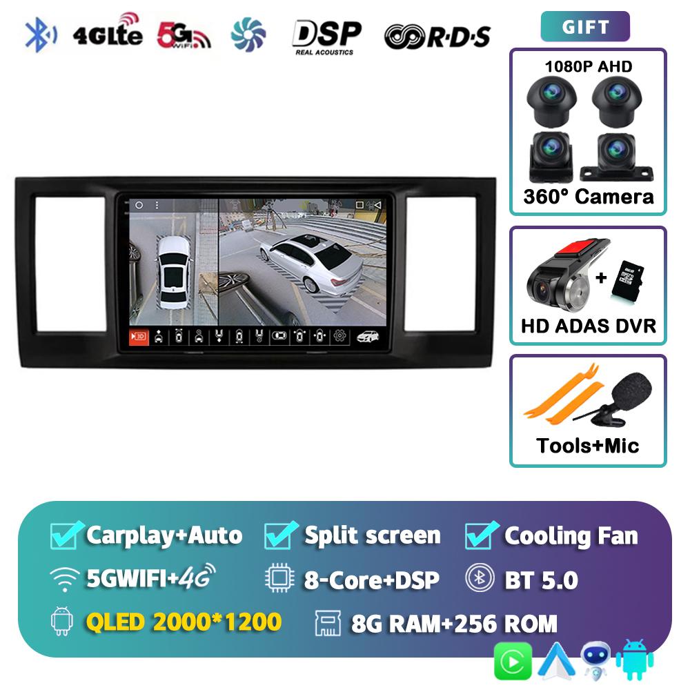 Android 14 Carplay Auto Car Radio For VW Volkswagen Caravelle 6 T6 2015-2020 Multimedia Video Player Navigation GPS Stereo Audio