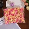 500-Pack Hair-Friendly Elastic Bands for Girls & Babies