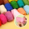 Needle Felting Kits 40 Colors Wool Roving Set Needle Felting Starter Kits with Felting Tool Needle Felting Supplies