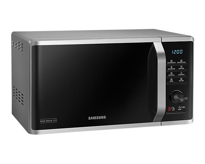 Samsung mg23k3575as/eo Microwave Oven 23L 800W Silver/Gray