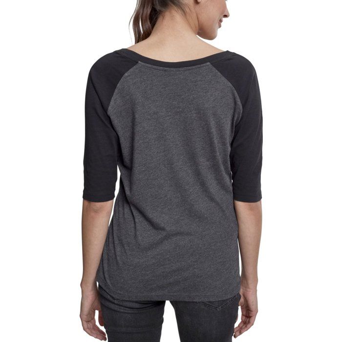 Urban Classics Ladies - 3/4 RAGLAN Longsleeve Top Shirt