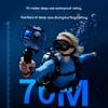 Waterproof Housing For Action 6 Camera Diving Case Defense Scratch Resistant Cover 2Cold Shoe Slot Interfaces