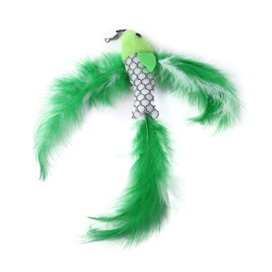 Katzenstab-Spielzeug mit bionischem Design, interaktives Spielzeug, Plüsch, Ersatz für Katzenstab-Spielzeug