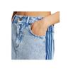 adidas X Ksenia Schneider Lockerer Vintage-Stil Denim Maxirock Damenröcke Hellblau IW5665