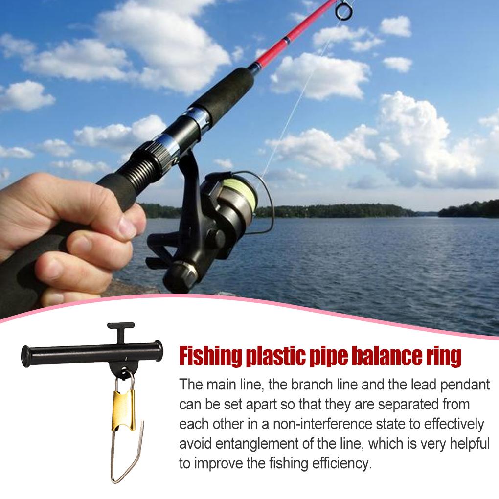 10 Pack Fishing Snap String Hook Anti-Winding Fish Release Clip Head Heavy-Duty Hooks Bracket Outdoor Equipment