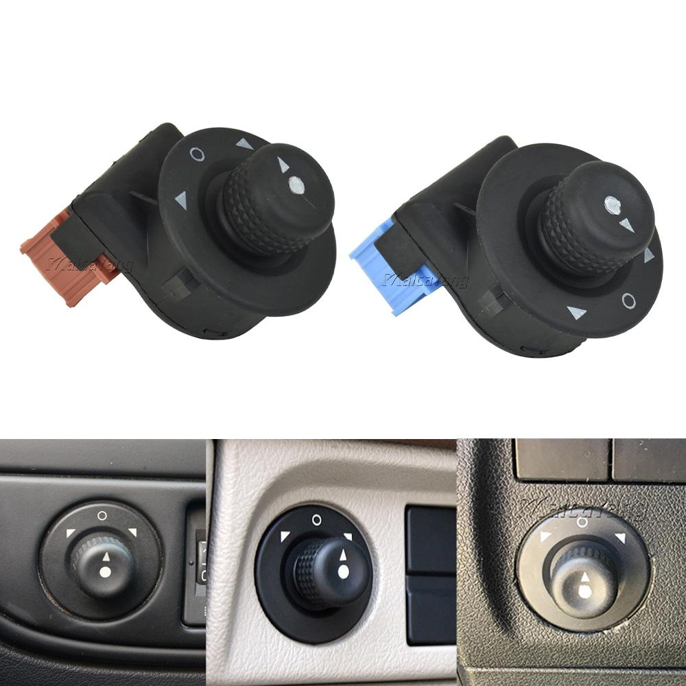 185526 6545.KS Electric Car Rearview Mirror Switch Adjust Knob For Peugeot Partner 1007 Citroen C2 C3 Xsara Picasso Berlingo
