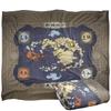 Avatar: The Last Airbender Silky Map Supersoft Blanket