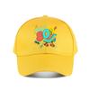 Retro Neon Eighties Dance Vibes Baseball Cap Fashion Outdoor Sports Sunhat Unisex Snapback Cap Womens