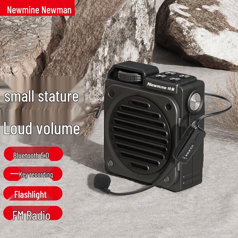 Newmine Portable Voice Amplifier with Bluetooth