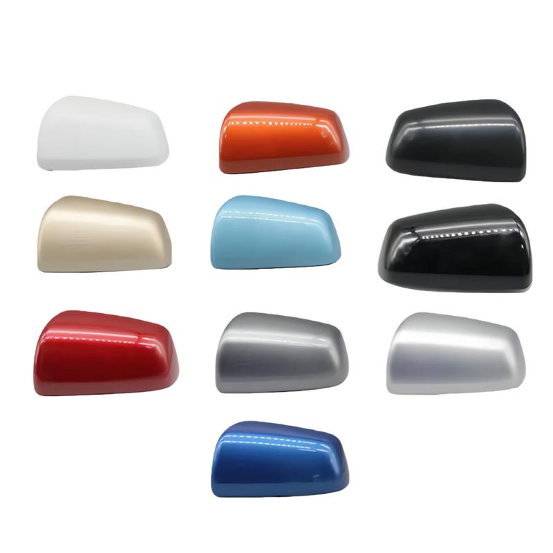 Car Protective Cover Door Mirror Shell For Mitsubishi Evo X Lancer EX 2008-2012 Blue Red White Orange Rearview Accessories