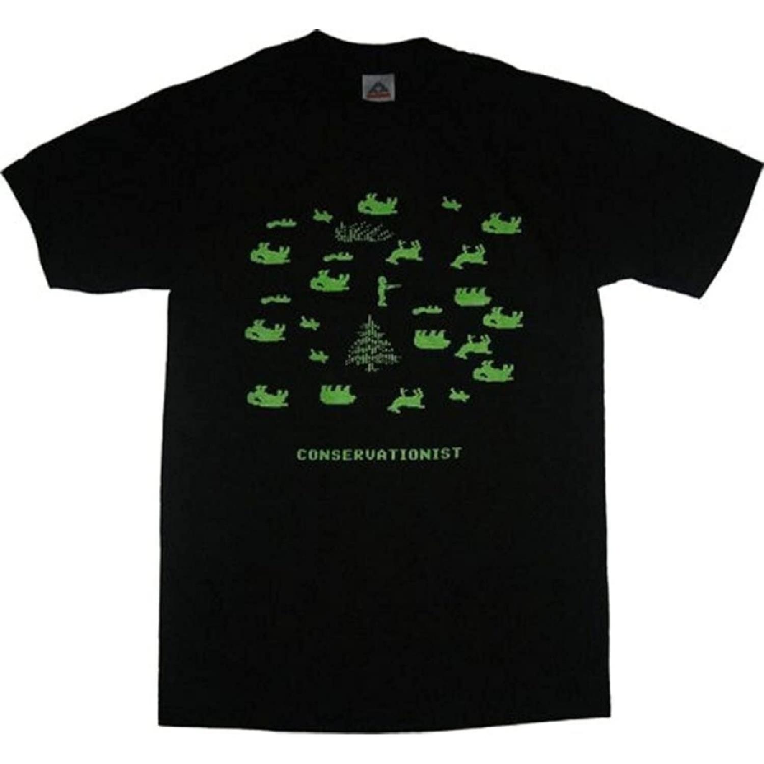 Oregon Trail Conservationist Black T-Shirt XXXXXL разноцветный
