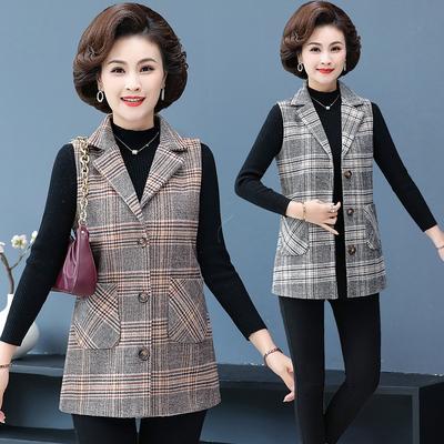 Colete de terno xadrez fino feminino veste roupas femininas colete colete curto jaqueta