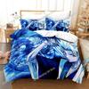Anime Bleach Toushirou Ichigo Bedding Set Single Twin Double Queen King Cal King Size Bed Linen Set