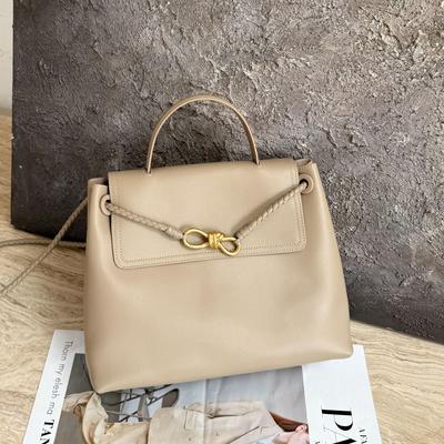 Cowhide Women's Bag Single Shoulder Women's Bag Fashion Change New Large Capacity Practical Premium Large Bag Leather