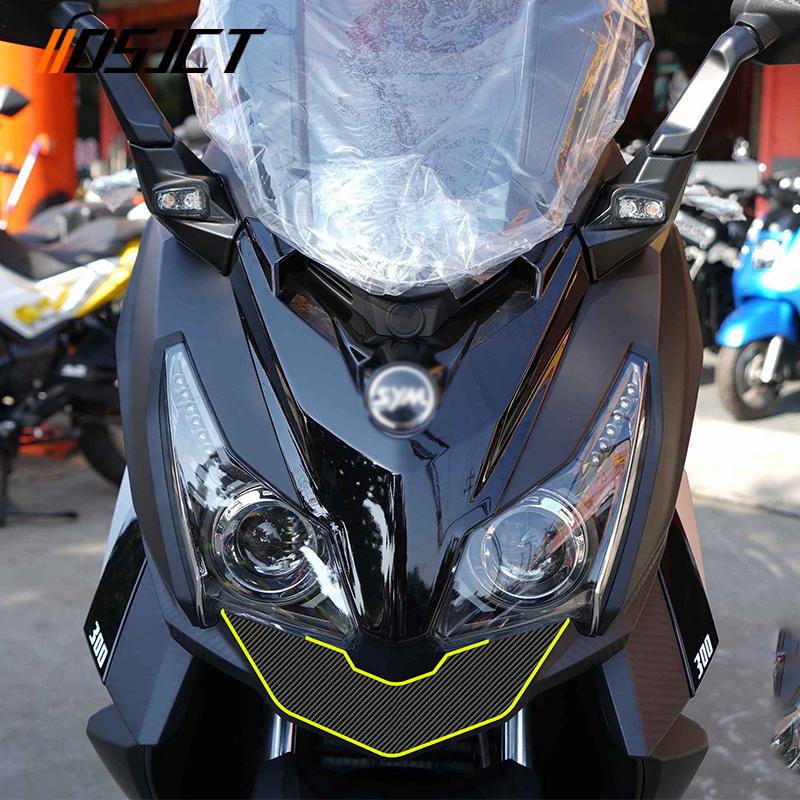 For SYM CRUISYM 300 carbon fiber fairing badge sticker decal motorcycle body decoration sticker
