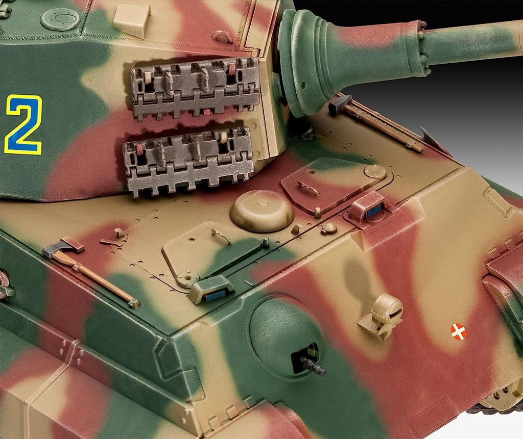Revell 1/35 German Army King Tiger Henschel Turret Plastic Model 03249