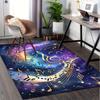 Goldene Musiknoten Stuhlmatte Büro Teppich, Übergröße Teppich für Heimdekoration, Sofamatte, Schreibtischunterlage Geschenk, Geeignet für Schlafzimmer, Wohnzimmer, Jeden Raum