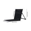 Portable Folding Camping Chair Stadium Seats Comfortable Backrest Cushion Outdoor Moon Chair For Hiking Picnic Fishing Chairs