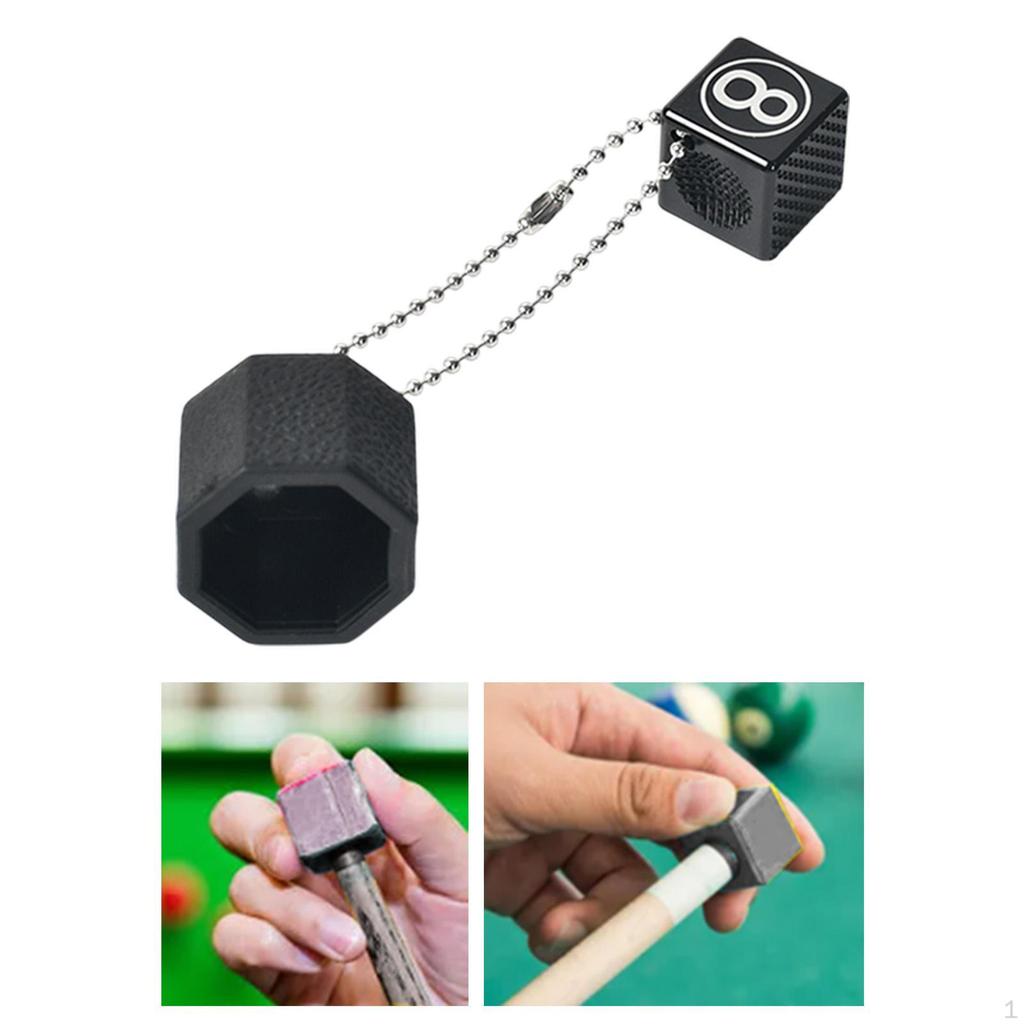 Billiard Chalk Holder Aluminum Alloy Pool Cue