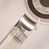 Stainless Steel Silver with Cotton Wick Filter Showerhead, Filtered Water Purification Showerhead Shower Booster Nozzle