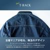 GENELESS Loose Fit Denim Size M Men's Jacket, Blue,