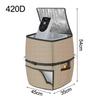 Insulated Heater Pump Cover for For inflatable Bathtubs 43 by 35 by 54 cm 420D Oxford Cloth Weather Resistant Material