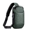 Mens Messenger Bag Security Sling Bag Large Capacity Chest Bag One Shoulder Sport Bag