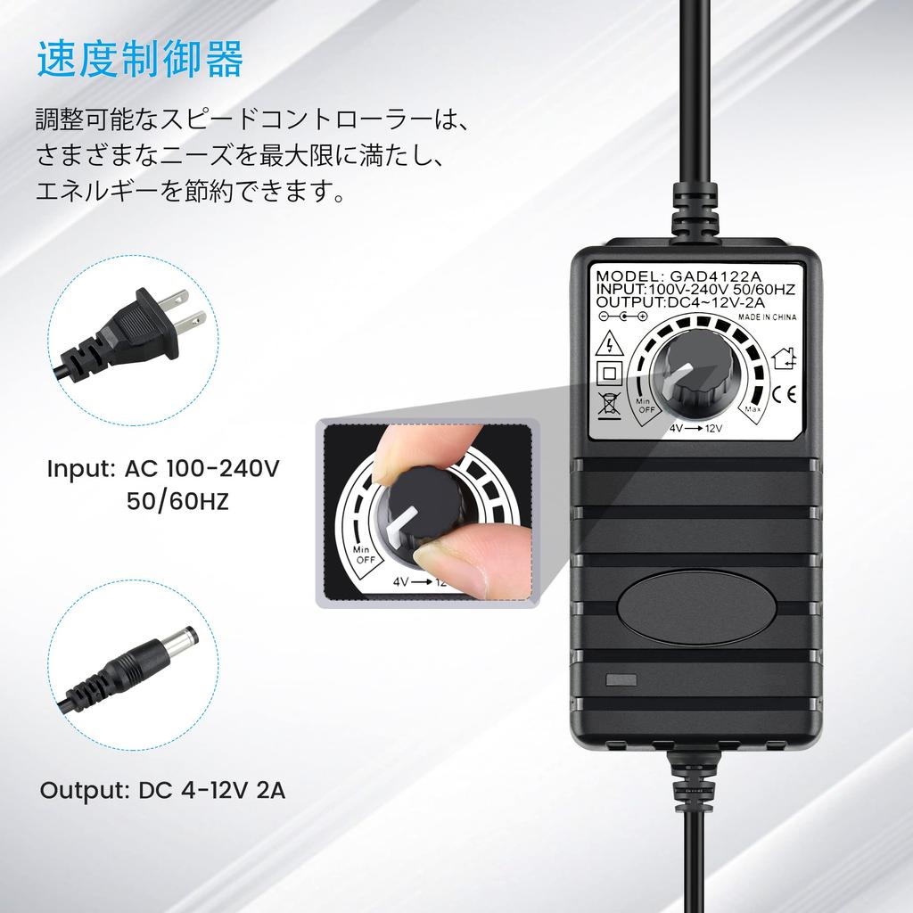 GDSTIME 120mm X 38mm DC 12V Case Fan Cooling Fan Ventilation Fan with AC Drive Speed Control for Receiver Amplifier DVR Playstation Xbox Component