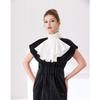 Elegant French Style Detachable Flouncing Collar With Layered Ruffle For Women Daily Outfit And Occasion