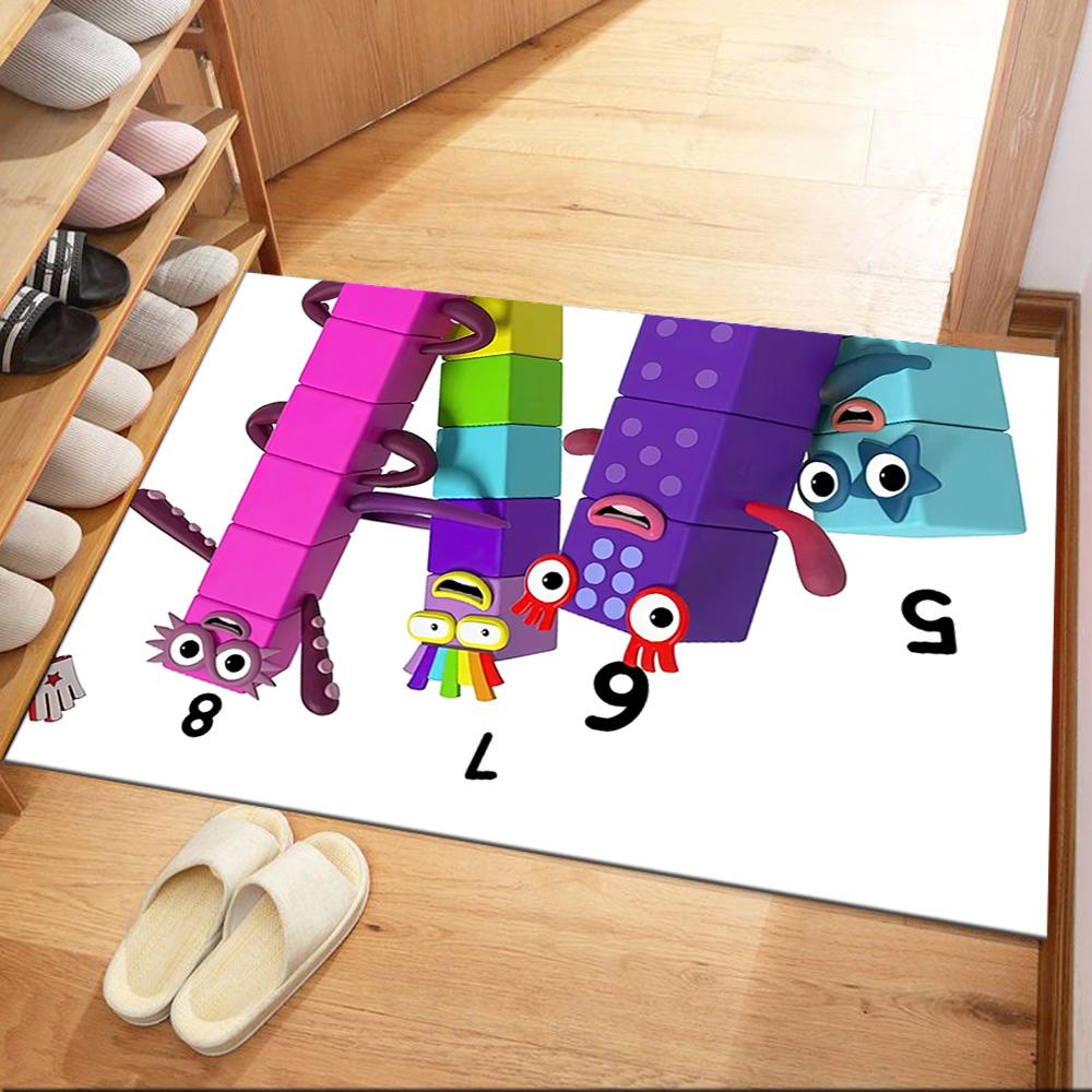 Numberblocks Area Rug Suitable For Decorate Room Outdoor Balcony Kitchen Antislip Rug Decorate Offices Perfect Gift For Womenmen