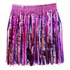 Adult Skirt Rain Fringe Tassel Party Skirt Bright Color Adjustable Curtain Mini Skirt Festival-ready Performance Skirt