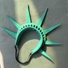 Déguisement Statue de la Liberté pour Femme Halloween Bandeau Couronne Statue de la Liberté Accessoires Torche Statue de la Liberté