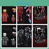 High-quality Abs Plastic Building Blocks For Boys Compatible With Lego Iron Man War Machine Model 400-800 Pieces