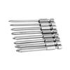 8pcs 75mm 14" Shank Magnetic Long Hex Cross Head Screwdriver Bits Set