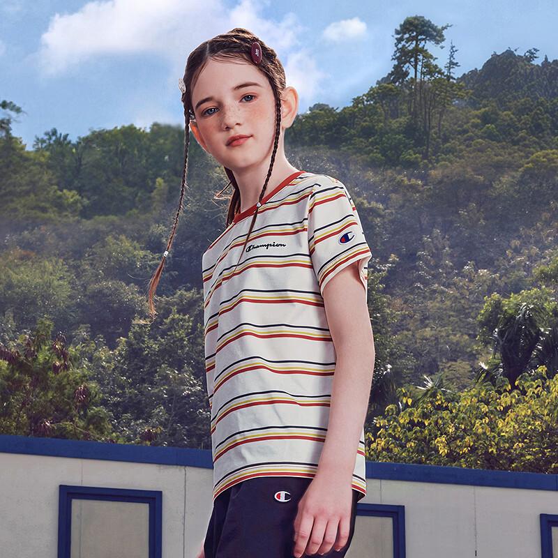 Champion Kids' Quick Dry Striped T-Shirt