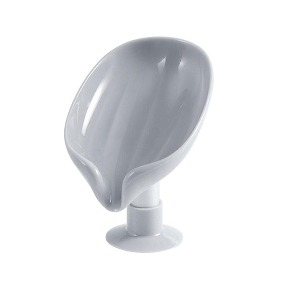 Suction Cup Soap Dish Soap Box Creative Draining Soap Storage Rack Kitchen Sponge Holder Soap Container Bathroom Supplies