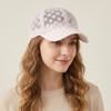 Gorra de Béisbol Ligera de Verano Bordado de Flores Sombrero para el Sol para Exteriores Moda Femenina
