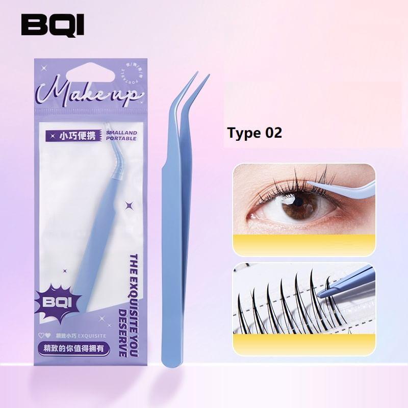 Mogugu - Stainless Steel Eyelash Tweezers (Various Designs)