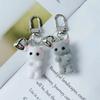 Bag Hanging Cat Keychain Ornaments Car Key Ring Fashion Plush Cat Pendant  Gifts