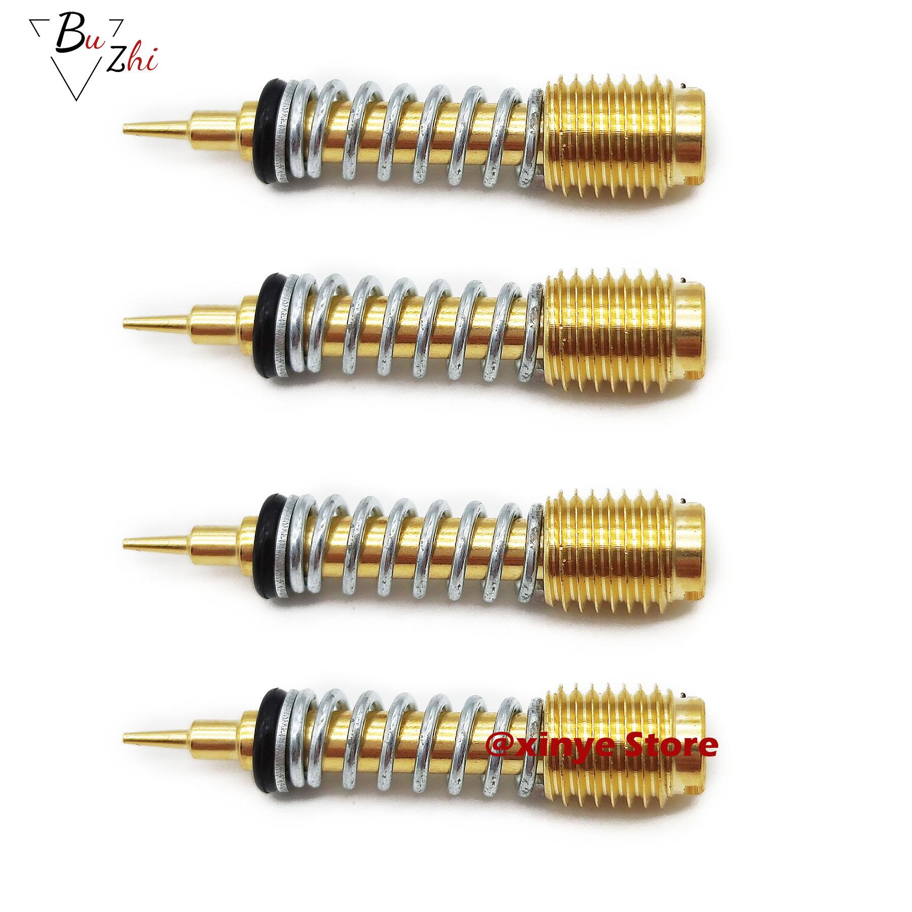 Регулировочный винт воздуха карбюратора для Zephyr 400 ZR750-H/ZR-7/ZR-7S ZZR250 ZRX400 ZRX-II ZR400C/E/F Harley XLH883 CVH ZR 750 400 4pcs