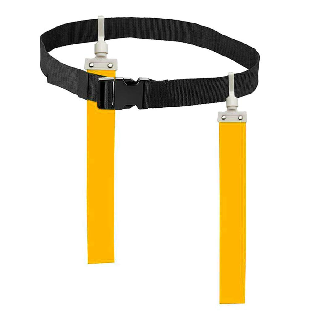 Nylon Rugby Waist Belt Tag Rugby Belt Adjustable Football Waist Strap Rugby Training Ribbon Football Flag Football Belt
