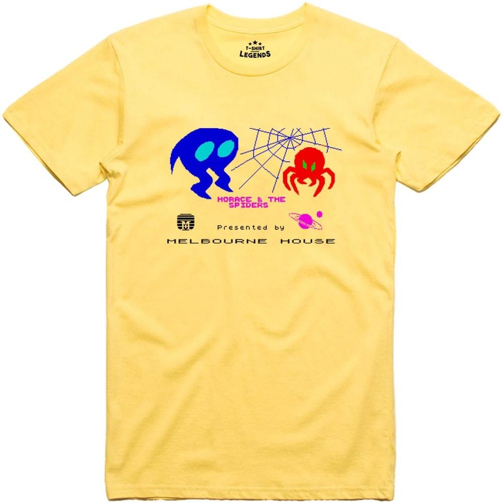 Retro T Shirt Horace and the Spiders Art 8 Bit Officially Licensed Spectrum 48k