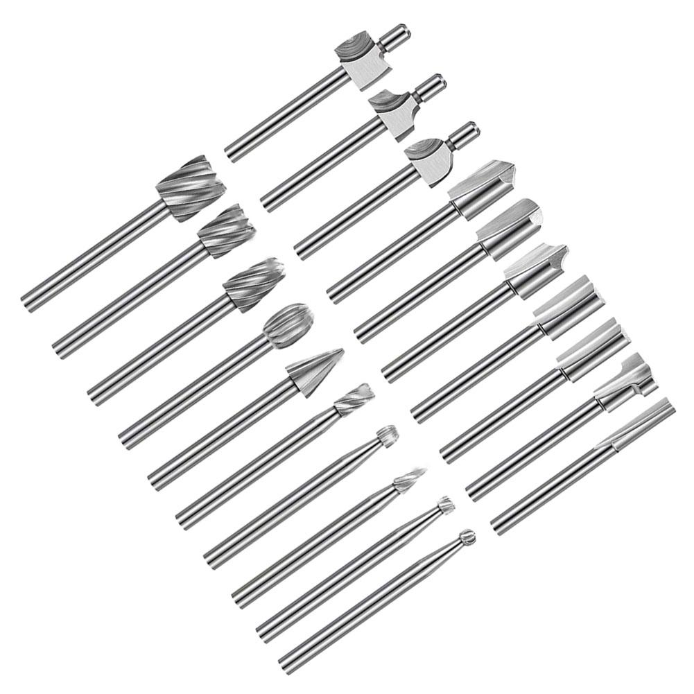 Router Bits Rotary Tools Engraving For DIY Woodworking 39mm Rotary Burr Set Rotary Tools Silver/gold Woodworking