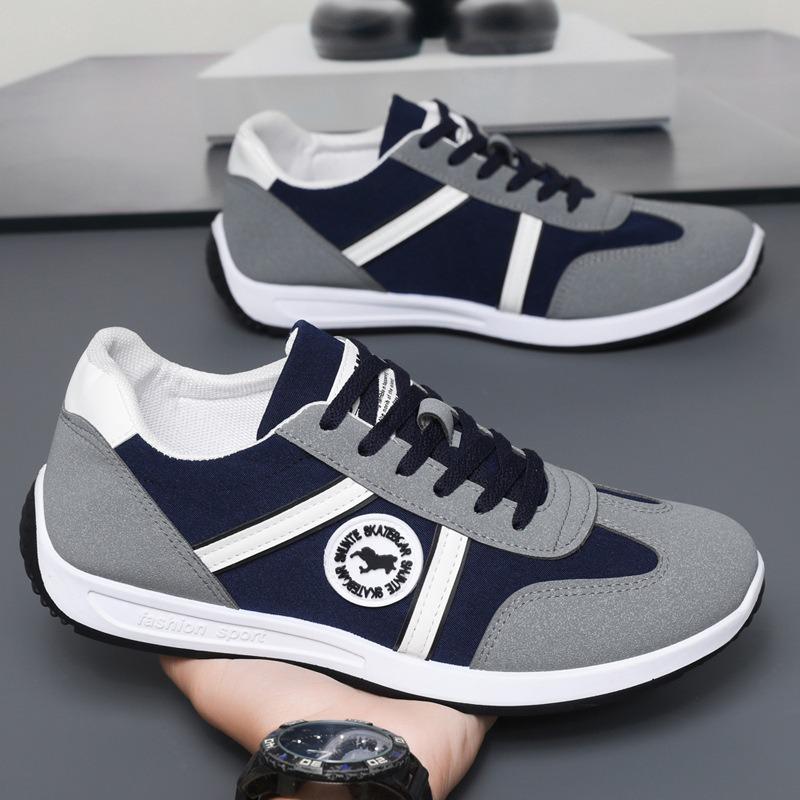 Men's Shoes Summer New Mesh Breathable Casual Shoes One Pedal Versatile Men's Sports Board Shoes