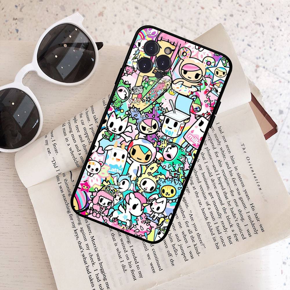 Japan Tokidoki For IPhone 17 16 15 14 13 12 11 Pro Max 13 17Air Shockproof Soft Phone Cases Coque