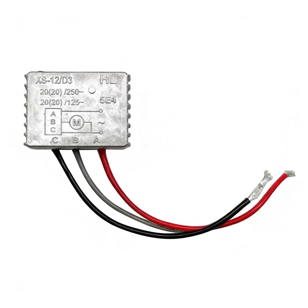 Soft Startup Current Limiter Switch Retrofit Module 16A for Electric Tools with Plastic Housing and Reliable Soft Start